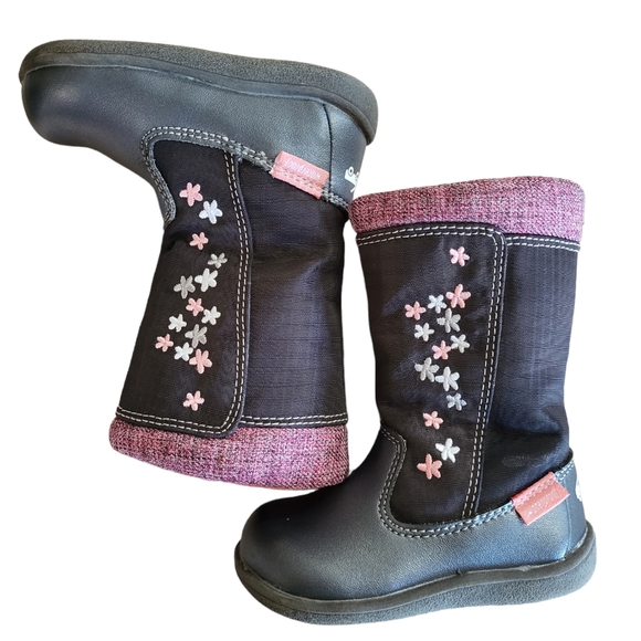 See Kai Run Waterproof Fall Girls rain Boots - Picture 2 of 6